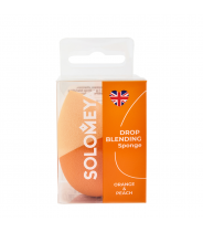 Спонж для макияжа капля, Orange&Peach / Solomeya Drop blending sponge Orange&Peach 1 шт