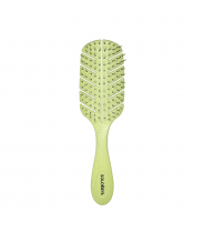 Био-расческа массажная для волос мини, зеленая / Scalp Massage Bio Hair Brush mini Green