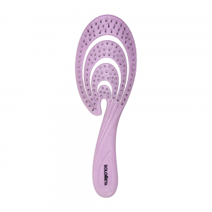 Расческа гибкая для волос Розовая волна / Flex bio hair brush Pink Wave