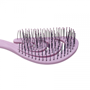 Расческа гибкая для волос Розовая волна / Flex bio hair brush Pink Wave