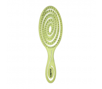 Био-расческа подвижная для волос, зеленая / Detangling Bio Hair Brush Green