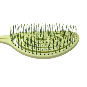 Био-расческа подвижная для волос, зеленая / Detangling Bio Hair Brush Green