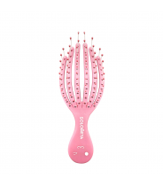 Расческа для сухих и влажных волос мини, розовый осьминог / Detangling Octopus Brush For Dry Hair And Wet Hair Mini Pink