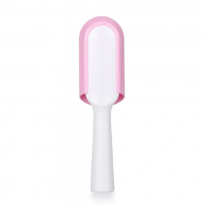 Расческа для чувствительной кожи головы в футляре, розовая / Hair Brush for sensitive scalp Pink