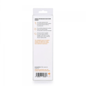 Арома-расческа, гребень для волос с ароматом манго / Aroma Detangling Hair Comb Mango