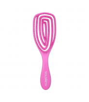 Расческа для сухих и влажных волос с ароматом малины / Wet Detangler Brush Oval Raspberry