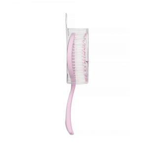 Расческа-мини для распутывания волос в форме леденца, розовая / Lollipop Shaped Mini Detangling Hair Brush Pink