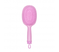 Расческа массажная для волос милый мишка, розовая / Cute Bear Massage Hair Brush..