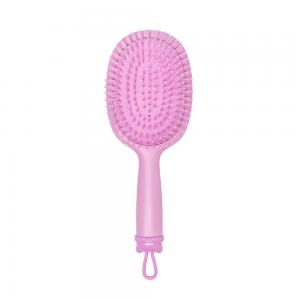 Расческа массажная для волос милый мишка, розовая / Cute Bear Massage Hair Brush Pink