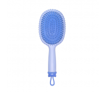 Расческа массажная для волос милый мишка, голубая / Cute Bear Massage Hair Brush..