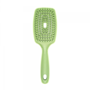 Расческа вентилируемая для волос, зеленая / Vented Hair Brush Green