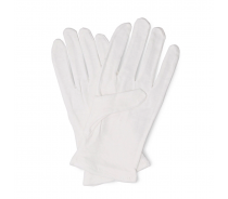 Перчатки косметические 100% хлопок, в пластиковой упаковке / 100% Cotton Gloves ..