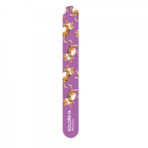 Пилка для ногтей 180/220 / Cute tiger Nail File 1 шт