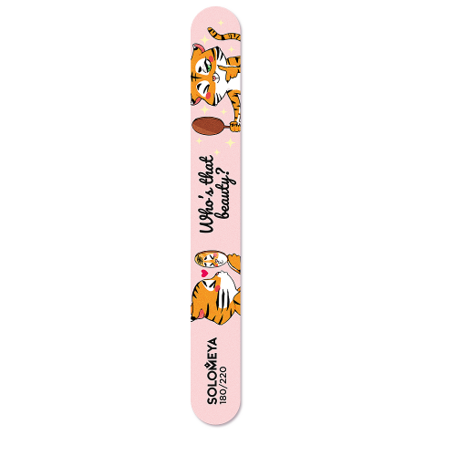 Пилка для ногтей 180/220 / Who's that beauty Nail File 1 шт