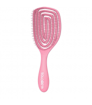 Расческа для сухих и влажных волос с ароматом клубники MZ0011 / Wet Detangler Brush Oval Strawberry