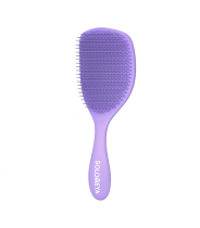 Расческа для сухих и влажных волос с ароматом лаванды MZ0015 / Wet Detangler Brush Cushion Lavender