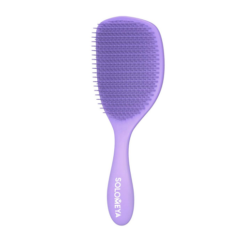 Расческа для сухих и влажных волос с ароматом лаванды MZ0015 / Wet Detangler Brush Cushion Lavender