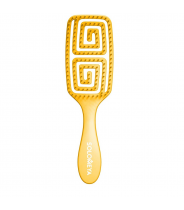 Расческа для сухих и влажных волос с ароматом манго MZ005 / Wet Detangler Brush Rectangular Mango