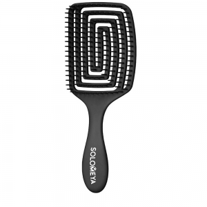 Расческа для сухих и влажных волос c ароматом винограда MZ006 / Solomeya Wet Detangler Brush Paddle Grape