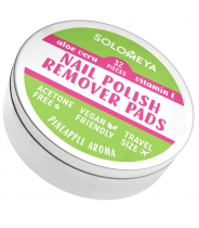 Салфетки для снятия лака без ацетона / Nail polish remover pads acetone free 32 шт