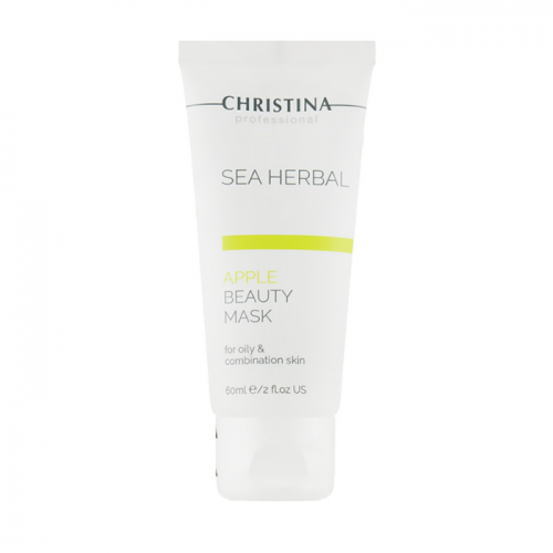 Маска красоты яблочная для жирной и комбинированной кожи / Sea Herbal Beauty Mask Green Apple 60 мл