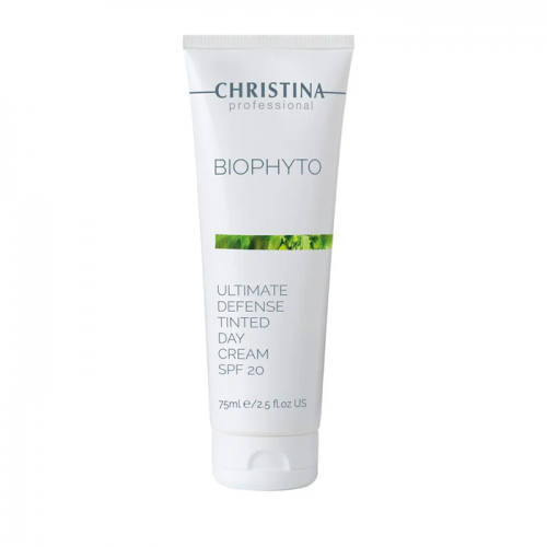Крем дневной с тоном Абсолютная защита SPF 20 / Ultimate Defense Tinted Day Cream Bio Phyto 75 мл