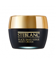 Крем увлажняющий с муцином черной улитки для лица / Black snail Repair Moist Cream 55 мл