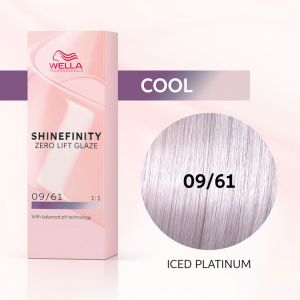 09/61 гель-крем краска для волос / WE Shinefinity 60 мл