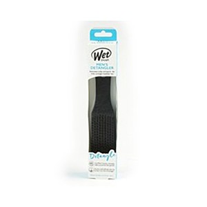 Щетка для спутанных волос мужская / WET BRUSH  Men’s Detangler Black Leather