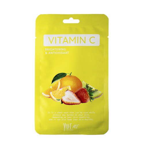 Маска для лица с витамином С / Yu.r Me Vitamin C Sheet Mask