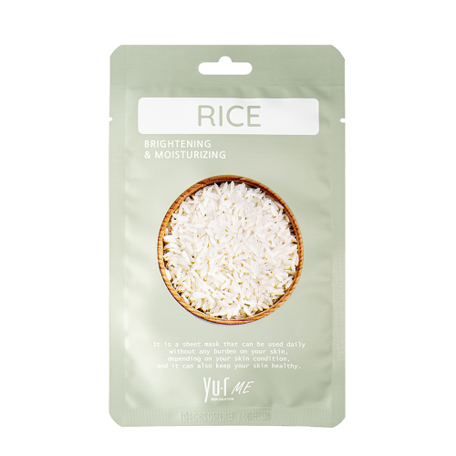 Маска для лица с экстрактом риса / Yu.r Me Rice Sheet Mask